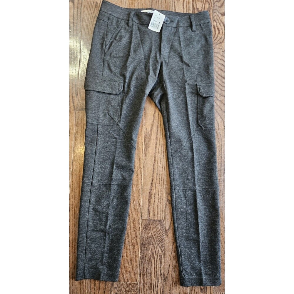 Cabi Womens Style #557 Charcoal Size 8 Pants Leg Pockets